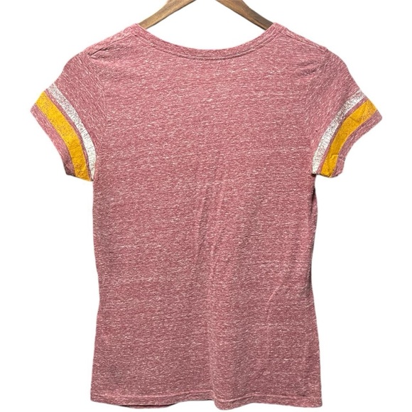 Washington Redskins commanders football V-neck pro sports casual graphic T-shirt - Picture 4 of 4